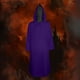 thumbnail image 4 of Capa para mujer, disfraz de Halloween, estilo medieval, capa con medio hombro y chal para mujer, 4 of 7