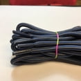 thumbnail image 2 of B&Q 2 Pairs Gray/Blue Round Boot Laces Shoelaces for Hiking Walking Work Boots Shoes 36 39 40 48 54 60 63 72 Inches, 2 of 6