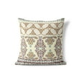 thumbnail image 5 of Amrita Sen Designs Amrita Sen Floral Fusion Faux Suede Accent Pillow 18" x 18", 5 of 5