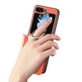 thumbnail image 5 of Allytech Galaxy Z Flip5 Wallet Case, Samsung Z Flip5 Cover, PU Leather with Ring Holder Stand Cards Slots Protective Shockproof Wallet Case Cover for Samsung Galaxy Z Flip5 5G - Orange, 5 of 10