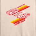 thumbnail image 3 of Hot Wheels - Valentine's You Make My Heart Race - Ladies French Terry Long Sleeve Shirt, 3 of 5