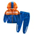 thumbnail image 1 of Ropa de otoño para niños Versión coreana del traje para niños Pantalones deportivos Abrigo de dos piezas para niños grandes, 1 of 6