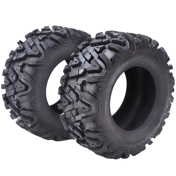 2-Pack 26x11-12 6PR Off-Road Tubeless ATV Tires