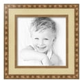 thumbnail image 2 of ArtToFrames 15" x 15" Gold Bamboo Cream Bronze Picture Frame, 15x15 inch Gold Wood Poster Frame (WOM-5255),  Pack, 2 of 7