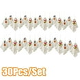 thumbnail image 2 of Cheer.US 30Pcs/Pcs Halloween Mini Ghost Hanging Decoration, White Fabric Ghost Party Decoration, Pumpkin Ghost Windsock Pendant for Patio Lawn Garden Party Holiday Decorations, 2 of 7