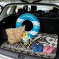 thumbnail image 2 of DISNIMO SUV Trunk Liner for Dogs Wolf Aztec Print Anti-Slip Cargo Mat Car Boot Protection All Weather Trunk Mat Suitable for Most Car Models, 2 of 7