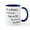 White/Navy Inside, variant on CafePress - Writer Mugs - 11 oz Ceramic Mug - Novelty Coffee Tea Cup