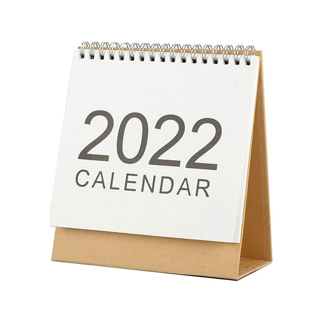 Calendario de escritorio 2022, planificador mensual, agenda, organizador diario, decoración de oficina y hogar