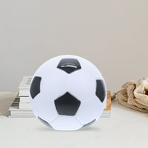 LULULION Football Shape Vinyl Bank Money Saving Jar for Desktop Display