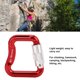 thumbnail image 4 of Clip De Mosquetón De Bloqueo Ligero, Clip De Mosquetón De Escalada En Forma De D De aleación De Aluminio Para Acampar, 4 of 7