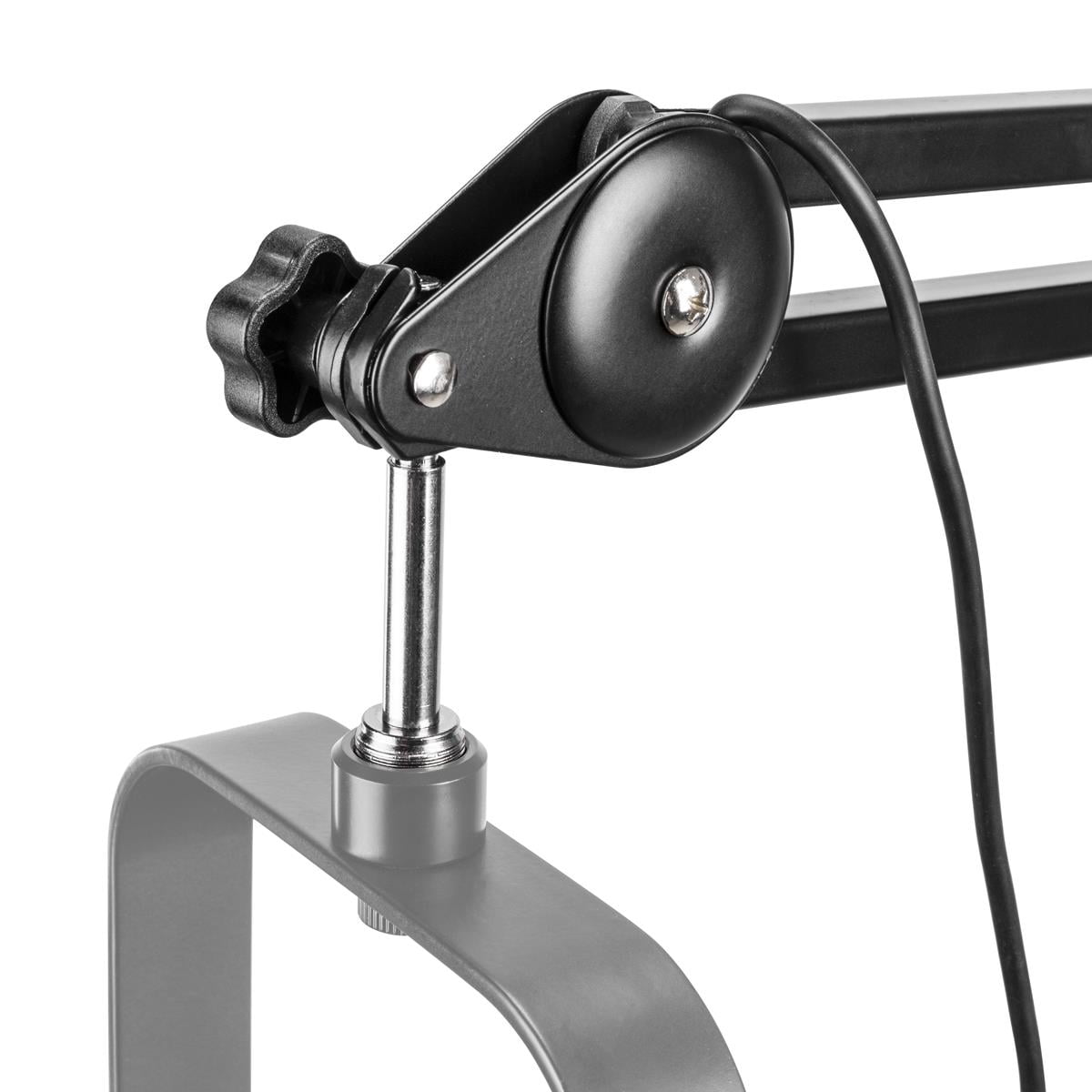 H&A Broadcast Arm with Internal Springs and Integrated 10' XLR Cable