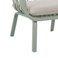 thumbnail image 5 of GDF Studio Luciane Outdoor Patio Club Chairs with Cushions, Green+Beige, Set of 2, 5 of 10