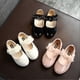 thumbnail image 4 of Girls' Princess Leather Shoes Comfort Sole Non-Slip Performance Shoes for Parties Pageants, 4 of 5
