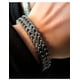 thumbnail image 2 of Esclava Caballero Dos Filas Hebilla Magnética Pulsera Hombre Xtellar plateado, 2 of 4
