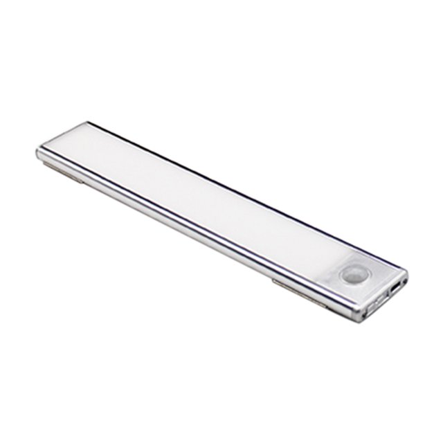Luz LED con Sensor de movimiento PIR para debajo del armario Kuymtek lámpara de pared ultrafina de 234060CM recargable por USB luz nocturna para armario
