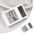 thumbnail image 3 of Thermometer Hygrometer, Digital LCD, Solar Power, High Precision, for Home,Baby Room,Office, Temperature Humidity Monitoring, 3 of 8