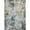 Blue Multi, variant on BERTHMEER 2'x3' Blue Small Abstract Area Rugs for Bathroom Bedroom Entryway Kitchen Dorm Entrance Modern Non Slip Washable Contemporary Distressed Rugs