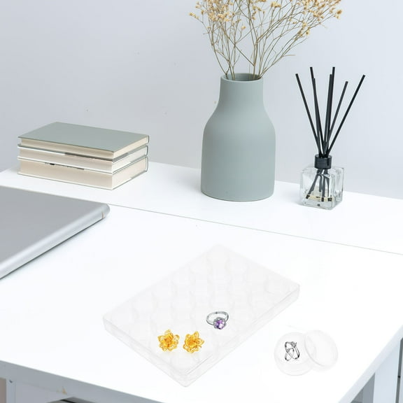 HOMEMAXS  Bead Organizer for Jewelry Making Bins Storage Box