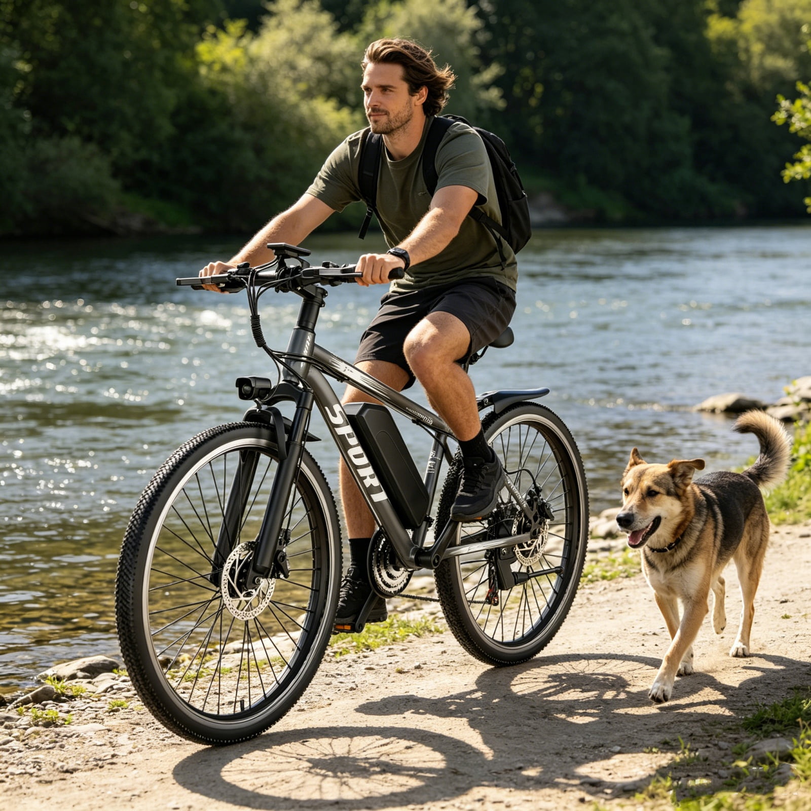 ASKGO 26" Electric Bike for Adults, ebike 1200W Peak Power Motor, 60Miles 30MPH Commuting Electric Mountain Bike with 504Wh Removable Battery, electric bicycles for adult ,7-Speed, UL 2849