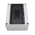 thumbnail image 1 of DEWIN Boîtes électriques 12 voies, IP65 Boîte de distribution étanche Boîtier de jonction électronique en plastique pour disjoncteur, 1 of 8