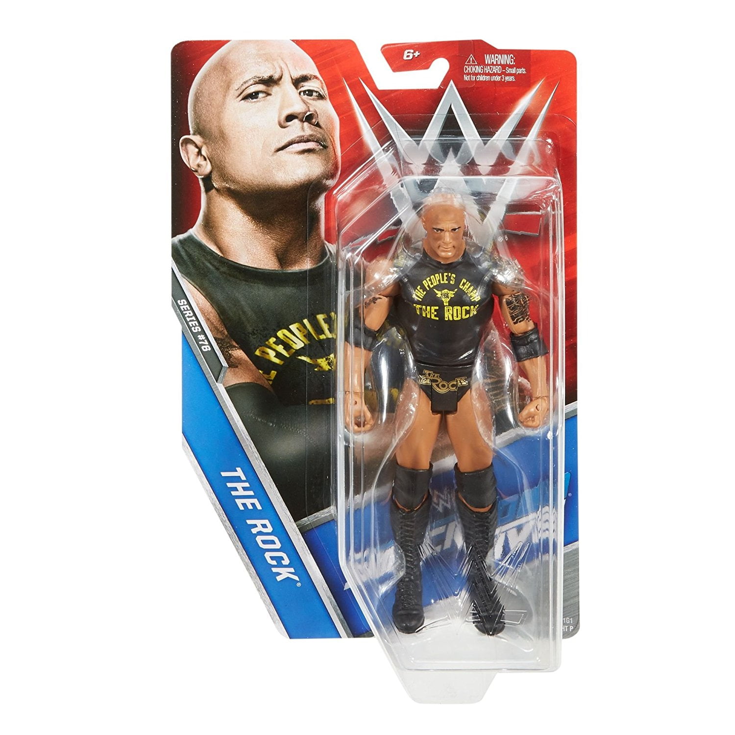 WWE the Rock Basic Action Figure Series 76