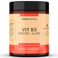 thumbnail image 1 of VitalBotanics Niacina Vitamina B3 con 60 capsulas Suplementos Alimenticio nicaina nicaina, 1 of 8