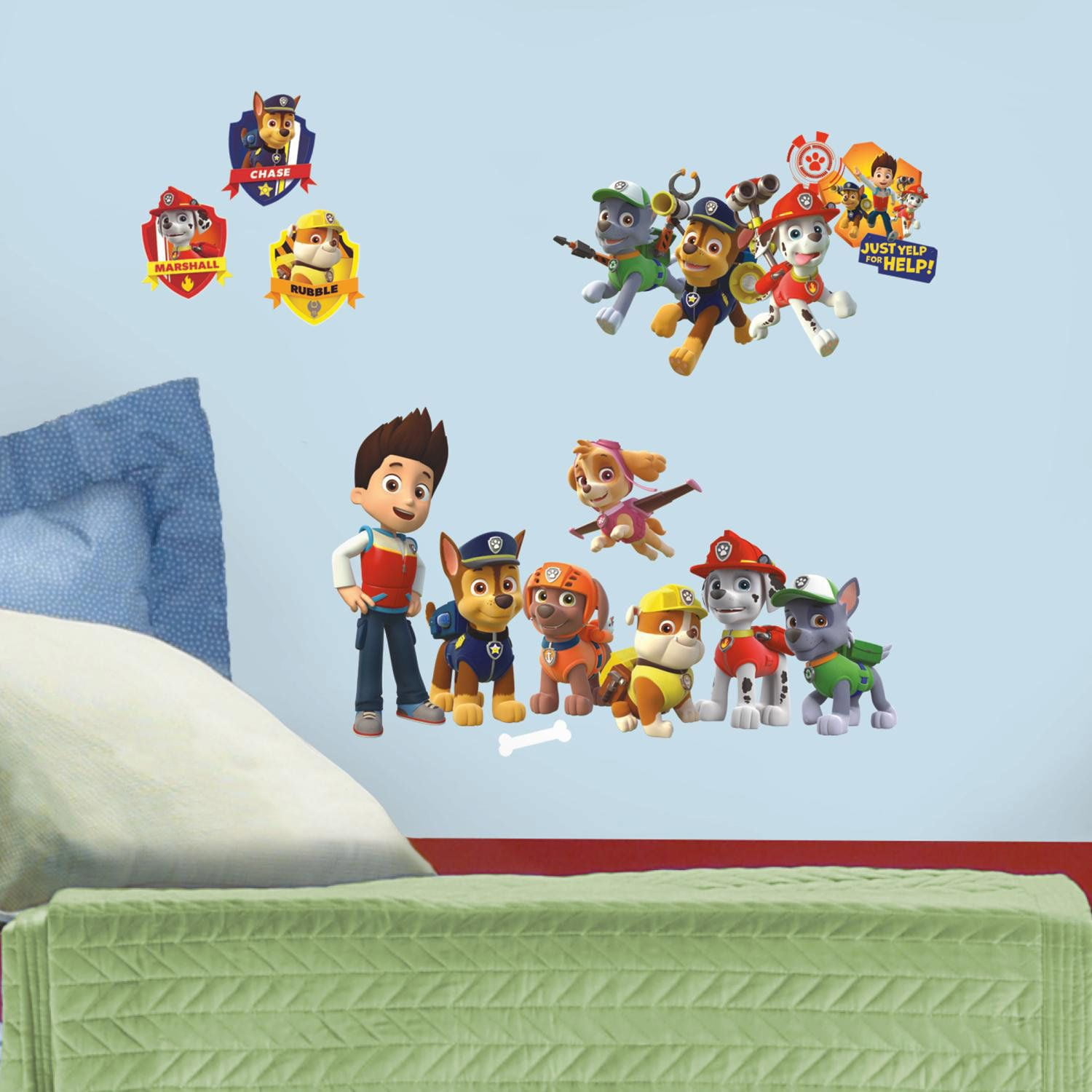 PAW Patrol Giant Peel and Wall Decals - Walmart.com