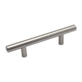 thumbnail image 3 of Utopia Alley 5pcs Carli Pull Handle - Decorative Cabinet Drop Pull Handles- Vintage Cabinet Hardware with Hand Finished Brushed Nickel - Metal Drawer Pull Handle, 3.0" Center to Center, 3 of 8