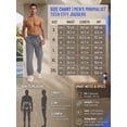 thumbnail image 7 of Xibflo Men's Elastic Waist Hiking Pants Water Resistant Quick-Dry Lightweight Outdoor Sweatpants with Zipper Pockets, 7 of 7