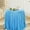 Sky Blue, variant on AUHomi Dark Blue Sequin Tablecloth, 47" Round Glitter Table Cover, Table Flag Designed With Sequins And Sparkles, Table Clothes for Birthday Party Baby Shower Wedding, Not Easy To Fade
