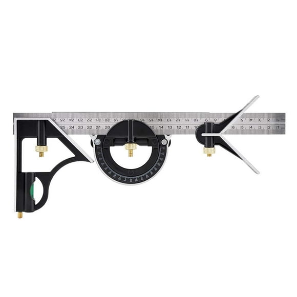 Adjustable square 300mm ruler engineer measuring tool
