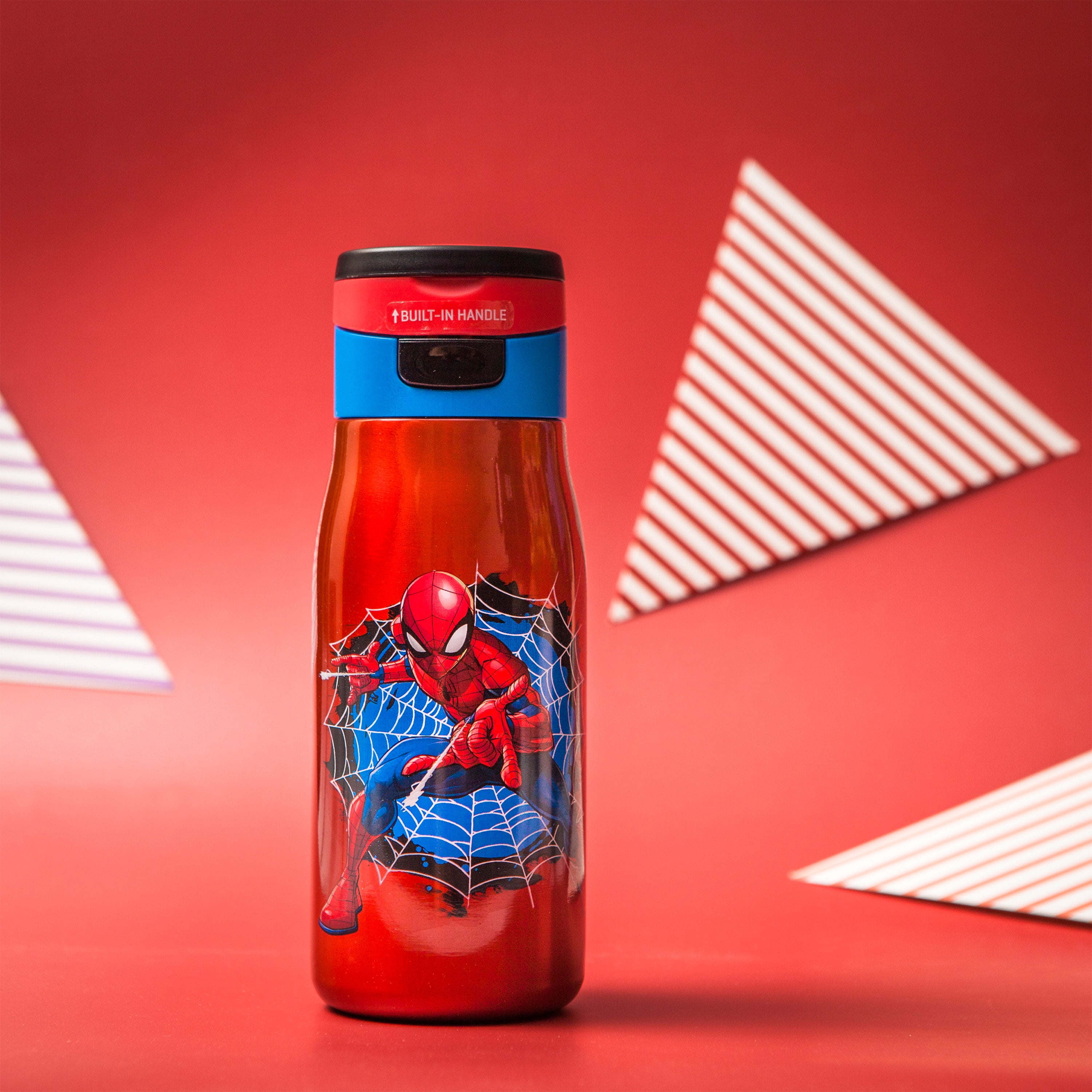 Spiderman Dark Aluminum Water Bottle 500 ml - Javoli Disney Online Sto
