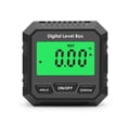 thumbnail image 2 of Level Box Protractor LCD 490° Levels Gauge Mini Bevel Gauges with Magnetic Base Electronic Universal Angle Protractors Black/Type 1, 2 of 8