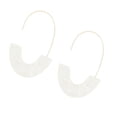 thumbnail image 2 of Qarigey 1 par de aretes de estilo simple con estampado de leopardo en forma de U para niñas adolescentes Ropa, zapatos y accesorios Miscelánea Blanco Qarigey AP010170-01, 2 of 6
