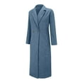 thumbnail image 5 of Pyhlmscde Women's Winter Breasted Wool Coat, Womens Tops, Fall Coats, Fleece Jacket Women, 5 of 5