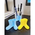 thumbnail image 4 of 2 Pack Rain Boots Toothbrush Holder Silicone Toothbrush Holder Cute Storage Box For Your Bathroom Perfect Kids Toothbrush Holder, Multipurpose Bathroo, 4 of 5
