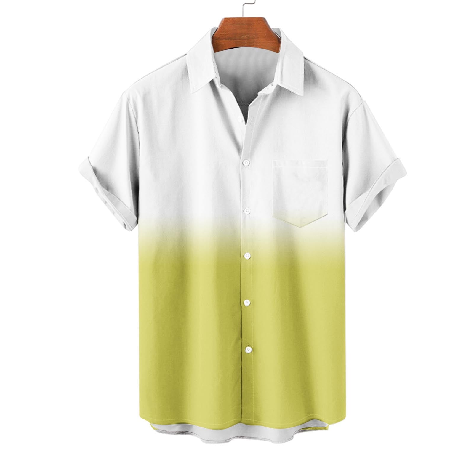 Naptime 半袖SHIRTS-YELLOW Naptime 半袖SHIRTS-YELLOW Short Sleeves Round Neck Yellow