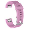thumbnail image 2 of Correa de pulsera de silicona para reloj Fitbit Charge 2 (rosa L), 2 of 3