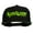 Black, variant on Halloween Monster Embroidered Snapback Cap - Black OSFM