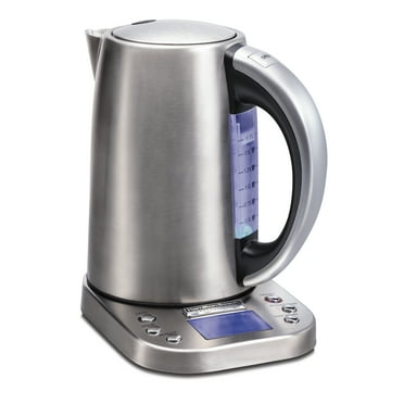 Hamilton Beach Professional Electric Kettle, 1.7 Liter, Stainless Steel, Digital, # 41028