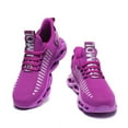 thumbnail image 2 of GSLMOLN Men's Walking Tennis Shoes for Nurses Gym Jogging Trainers Purple US size 9, 2 of 5