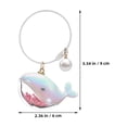 thumbnail image 5 of OFFIGAM Keychain Set 2Pcs Ocean Theme Multi PVC Zinc Alloy Acrylic Charms for Decoration and, 5 of 7
