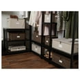 thumbnail image 5 of Storage Box Zip Top - Heavy Duty Fabric Storage Containers - Stackable Organizer Bins with Handles - Indoor Closet Organization - Beige, 5 of 6
