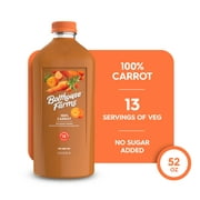 Bolthouse Farms Vegetable Juice Smoothie, 100% Carrot, 52 fl. oz. Bottle