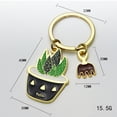 thumbnail image 2 of YSNOOWE 4Ud Colgante Creativo De Cactus Para Llaves Con Material Resistente Y Color Variado, 2 of 7
