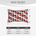 thumbnail image 4 of Sikiie puzzle elements with the words me you Print Plush Pillow Cover, Wrinkle-proof and Stain-resistant Pillow Protector without Pillow Core, Home Decoration-14"x20", 4 of 6