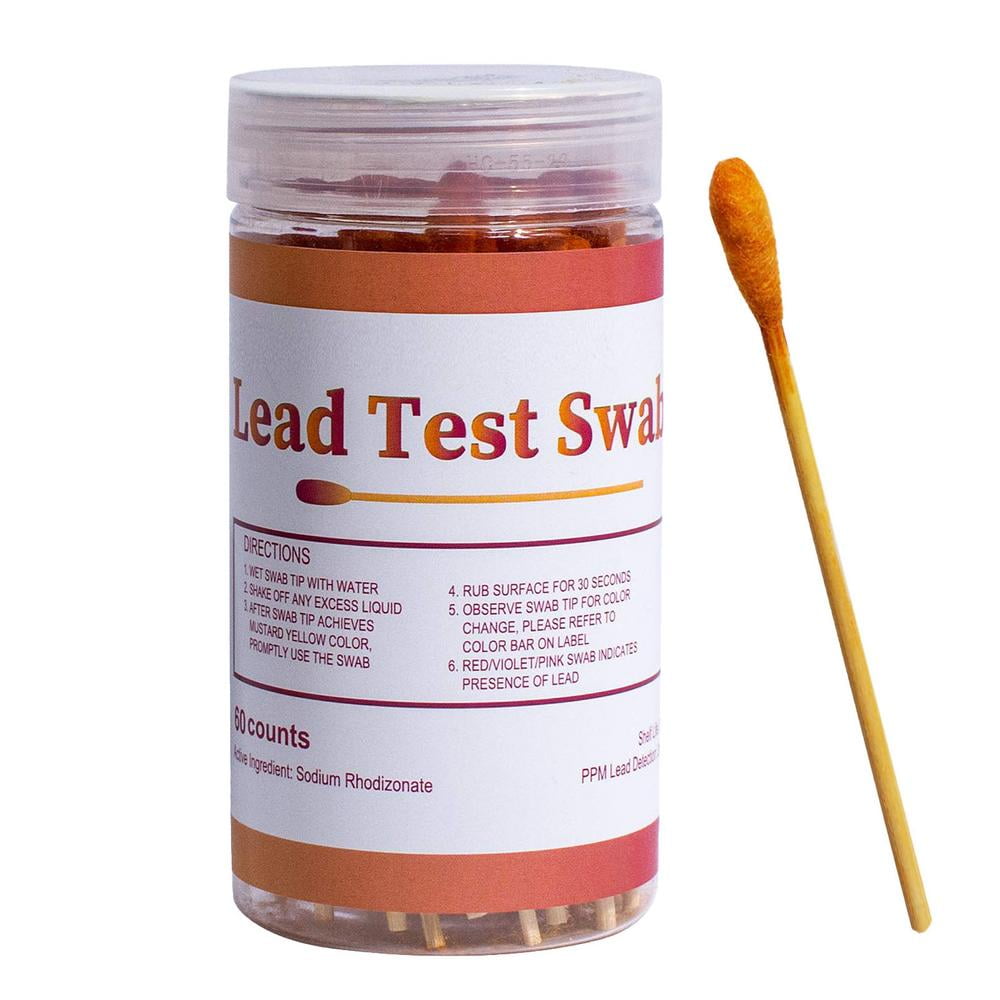 Zochlon Lead Test Kit with 60pcs Test Swabs 60 Pieces Home Lead Testing