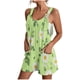 thumbnail image 1 of Pantalones Cortos de Mujer Casual Suspender Impresión Pantalones Cortos de Bolsillo, Pantalones Cortos de Mujer con Bolsillos, 1 of 6