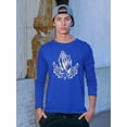 thumbnail image 2 of Religious Symbol Graphic Tee Long Sleeve Men's, 2 of 4
