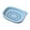 Blue, variant on Large Soap Box Soup Dish ,Double-Layer Drainable Soap Holder Tray, Durable Plastic, 6.1"x4.33", for Bathroom, Laundry & Travel Use